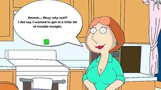 Lois Griffin Vibrator Porn - Free HD Lois Griffin rides a sex-toy - Toon Porn Video